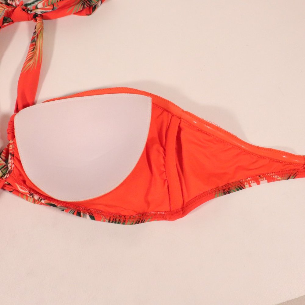 NWT Seafolly Ocean Alley Twist Bandeau Bikini Top - Picture 11 of 14